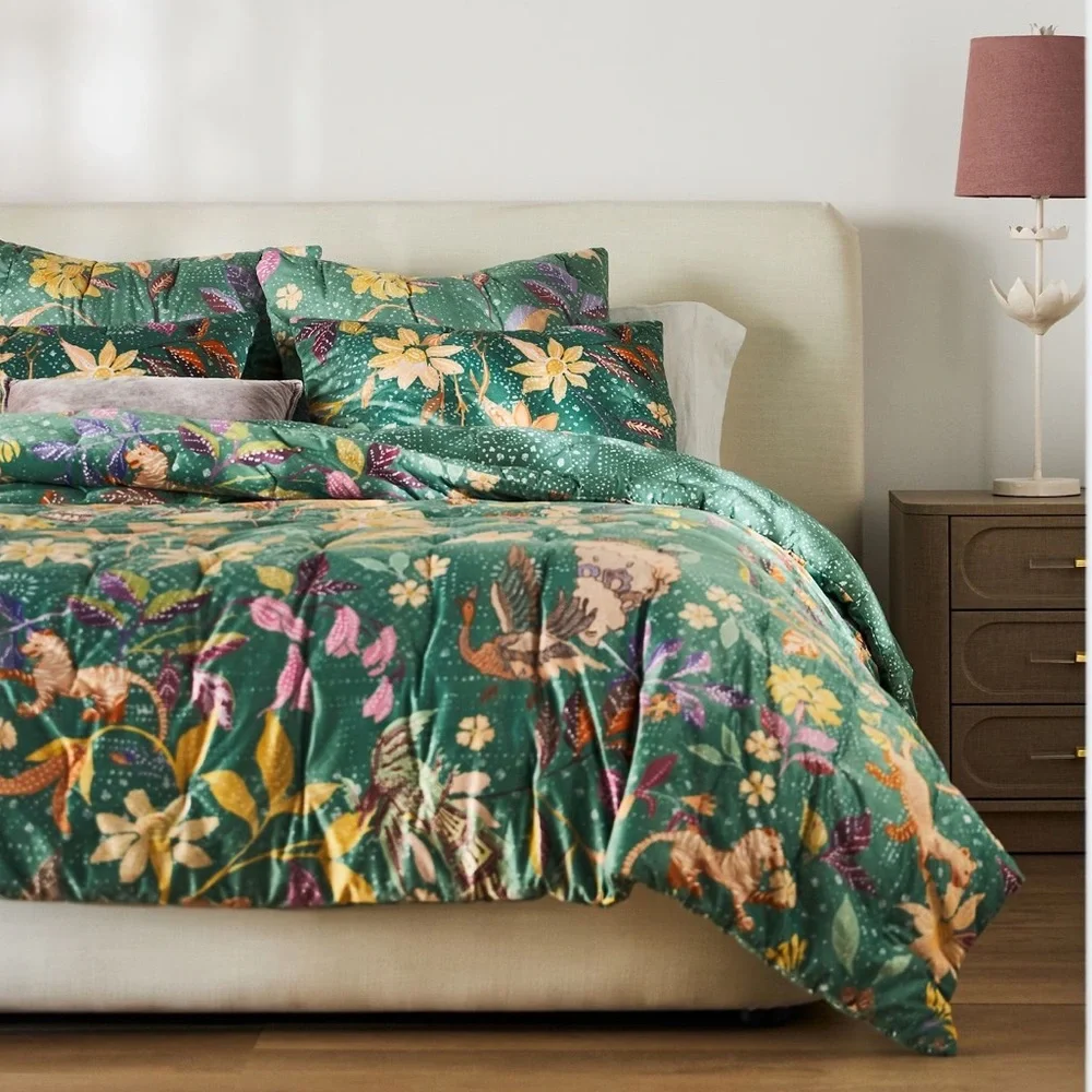 Anthropologie LAUREL VELVET EURO SHAM Style No. 4540G094AG